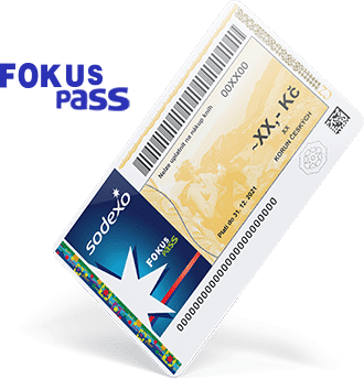 Vzhled Sodexo Fokus Pass Card