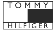 Logo Tommy Hilfiger černo-bílé