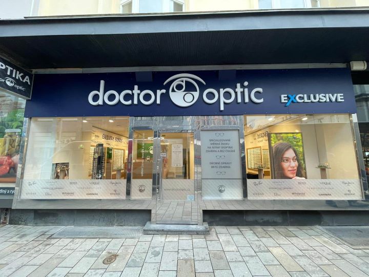 Oční optika Pardubice třída Míru 58 Doctor Optic