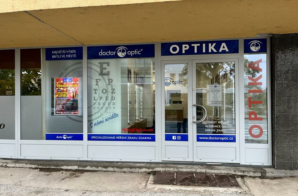 Oční optika Doctor Optic Hradec Králové, Pospíšilova 1161/45