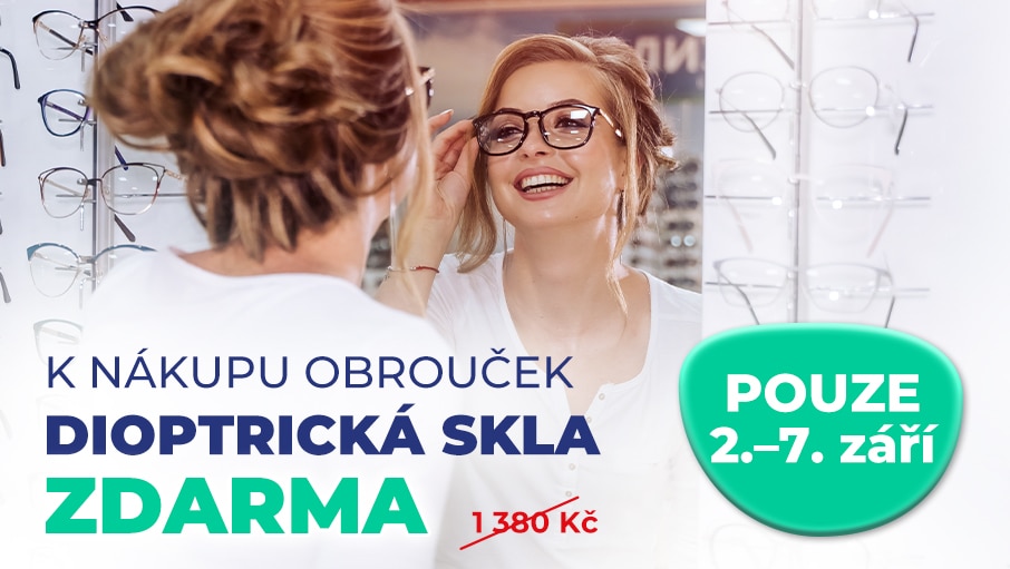 Dioptrická skla ZDARMA