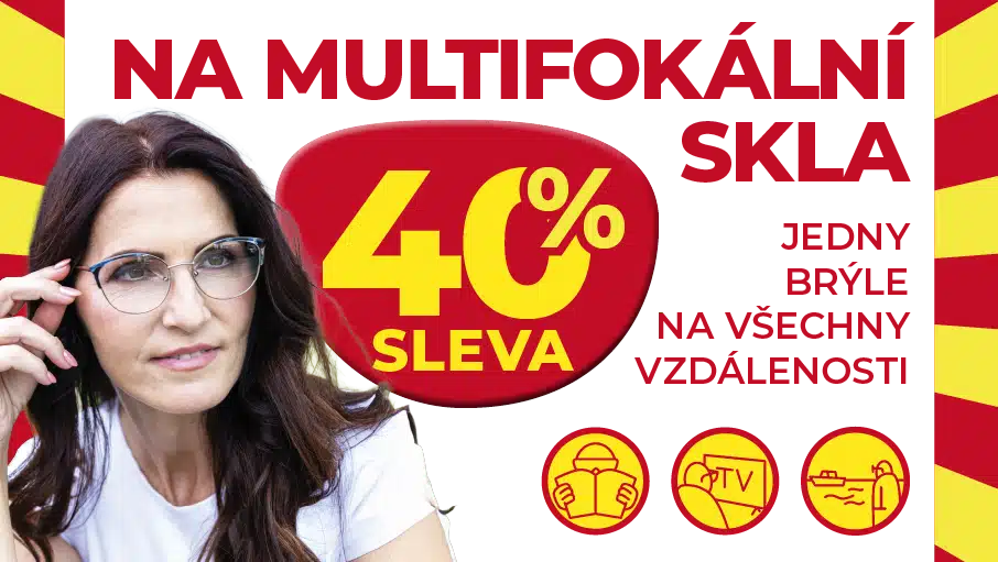 Знижка 40% на мультифокальні окуляри для всіх відстаней