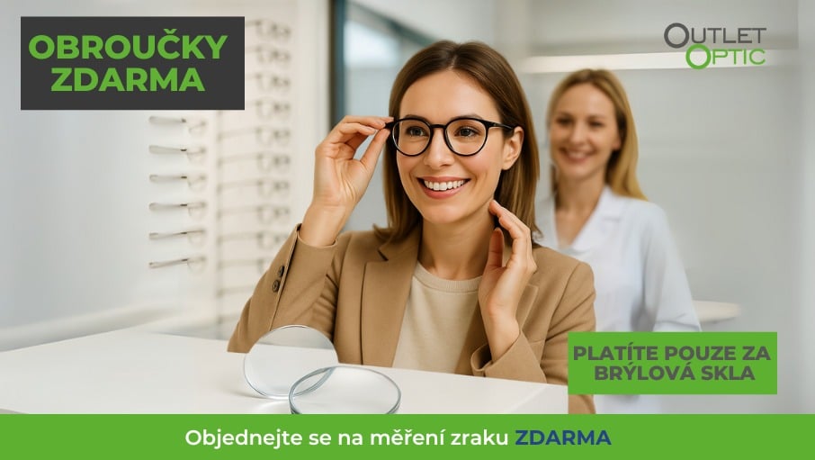 Akce, OUTLET OPTIC, Obroučky zdarma,