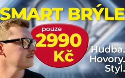 Smart brýle jen za 2990 Kč!