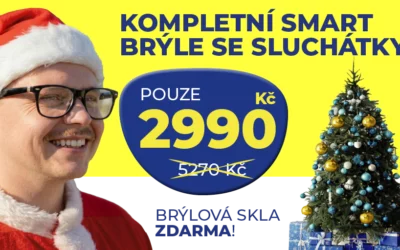Окуляри SMART в комплекті всього за 2.990 крон!