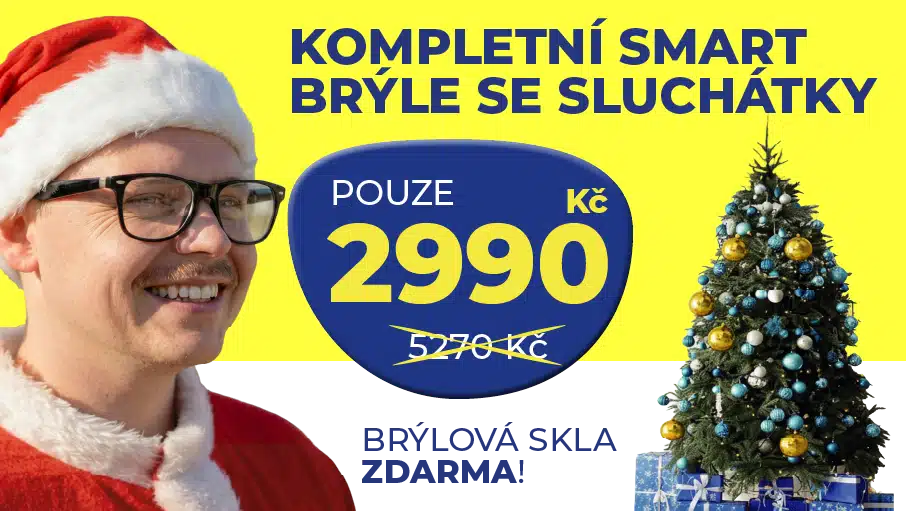Окуляри SMART в комплекті всього за 2.990 крон!