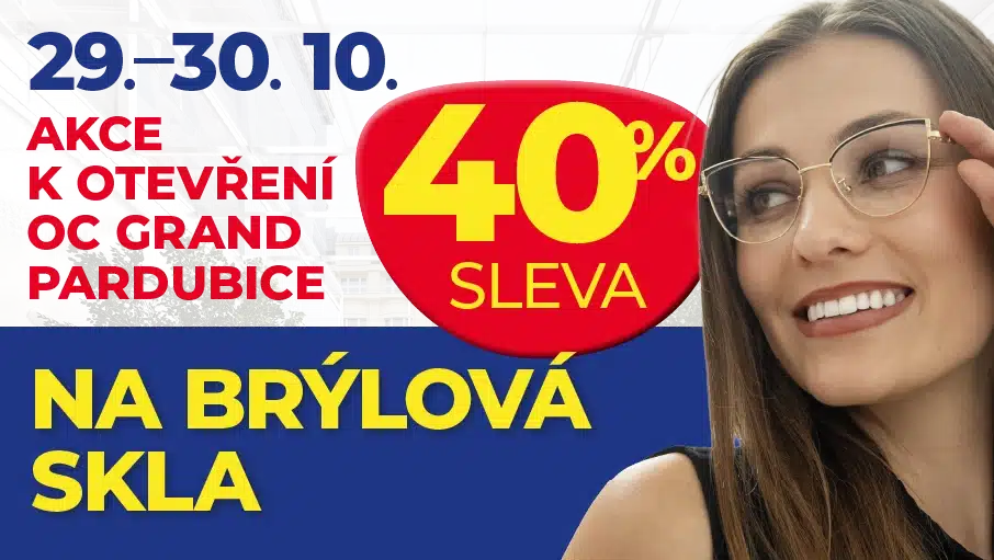 Знижка 40 % на лінзи тільки в Пардубіце 29.-30.10. 2025 Акція, Doctor Optic. самотонуючі окуляри, Rodenstock