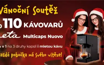 Vánoční soutěž o kávovar ETA Multicaps Nuovo