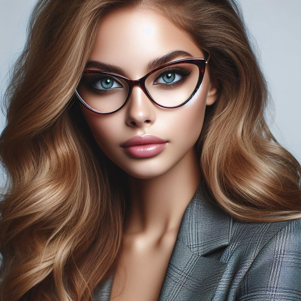 Класичні окуляри котяче око, окуляри котяче око