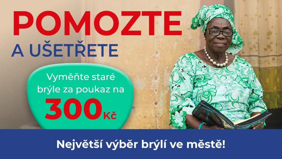 Akce. Doctor Optic, brýle pro Afriku