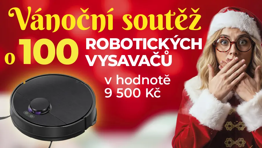 Vánoční soutěž o robotický vysavač